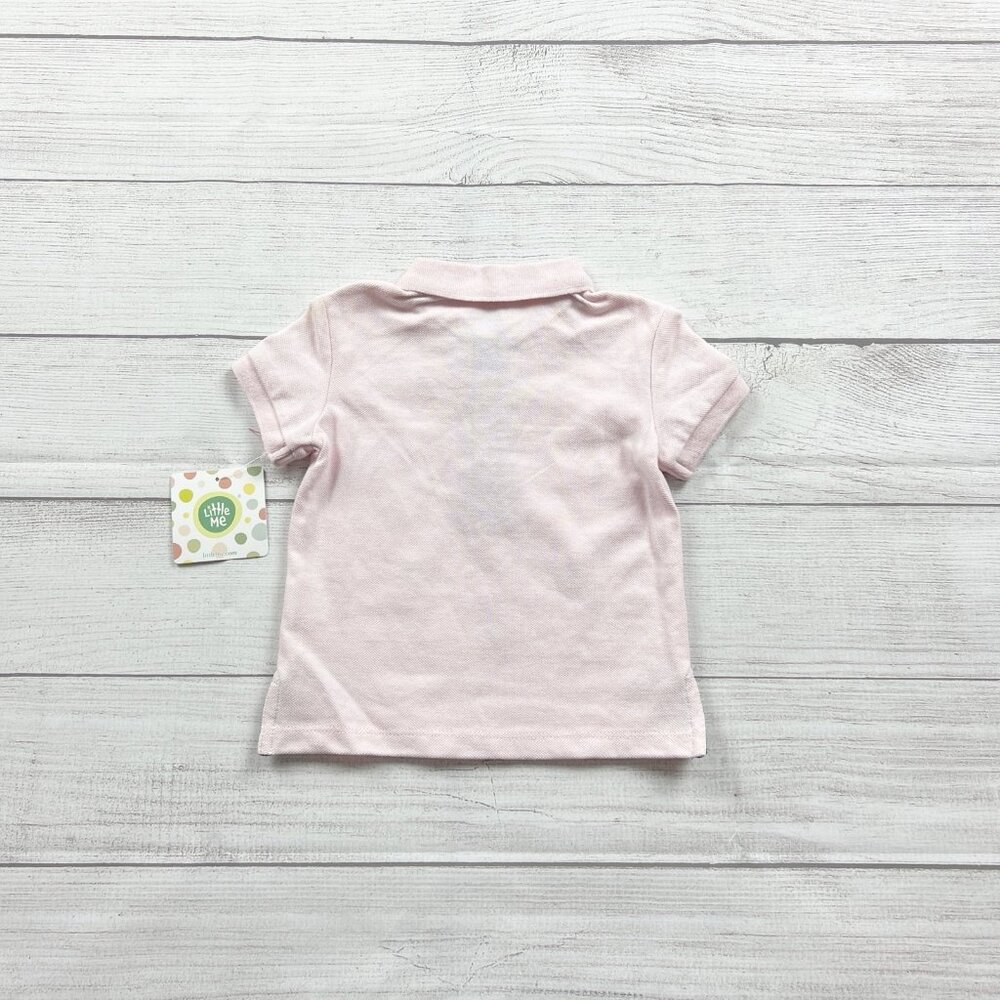 Little Me Toddler Boys Polo Shirt Anchor Print Collared Top NWT 12 Months - Picture 3 of 3
